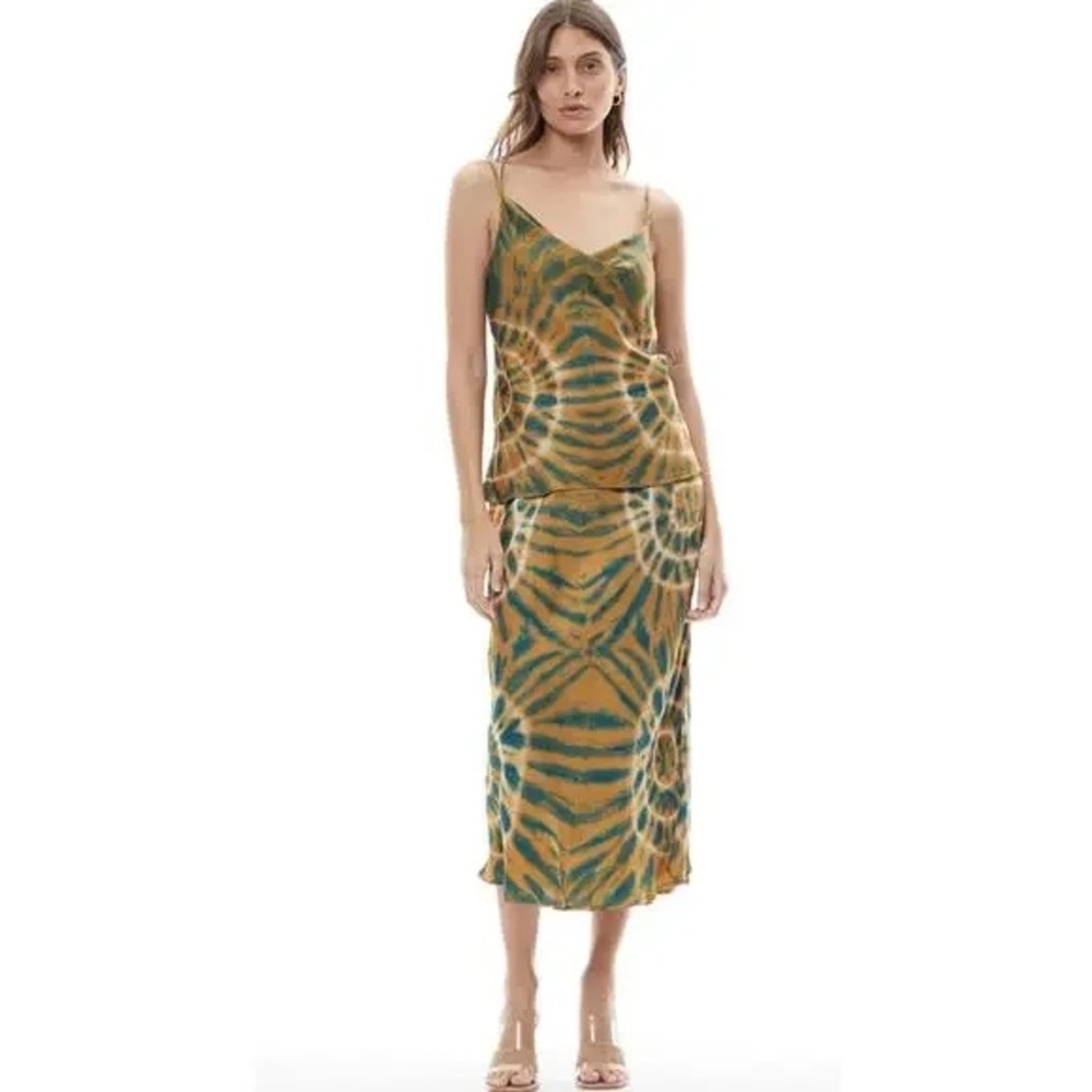 Young Fabulous & Broke Emmet Tank Top and Felicity Skirt Set Golden Harvest Spin - Picture 2 of 8